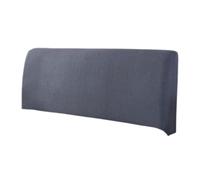 QUXVUIS Fodera per schienale tutto compreso per la protezione antipolvere della testiera del letto Fibra di poliestere super morbida elastica e flessibile, grigio scuro