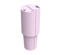 QUXVUIS ForStanley Divisore Smooth Silicone Cup Divisore Per 40 Oz ForStanley Accessori Tazza Doppia Bevanda, rosa