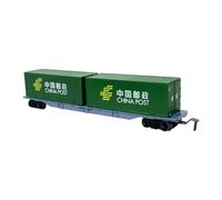 QUXVUIS Giocattolo di macchinine ferroviarie in miniatura in Per scala 1/87, per stimolare la creatività e la curiosità dei bambini appassionati di treni. Modello simulazione Per scala 1:87,