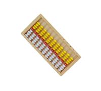 QUXVUIS Giocattolo educativo per la matematica, abaco, 11 cifre con perline colorate, per bambini dai sei ai dieci L'esperienza di apprendimento della matematica è più efficace perché ricorda di