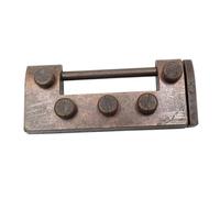 QUXVUIS Gioco di lucchetto per stimolare l'intelligenza di bambini e adulti, sviluppo cognitivo e facoltà visuo-spaziali. Puzzle in metallo per districare i nodi, regalo 3D.