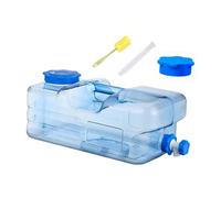 QUXVUIS Grande contenitore per l'acqua con rubinetto essenziale per gite in campeggio e avventure all'aperto con zaino in spalla. Contenitore portatile per l'acqua di emergenza