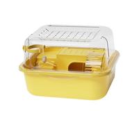 QUXVUIS Grande Gabbia per criceti, Habitat, Portatile, Ventilazione, Esercizio, Gioco, Trasparente, Facile da Pulire, Set di Accessori, ratti, petauri dello Zucchero, Ricci, Conigli, Facile da Pulire