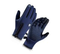 QUXVUIS Guanti invernali Avvolgere le mani Forniture per ciclismo Pregevole fattura Attrezzatura da impermeabile antivento Pratico multicolore, Blu navy/L