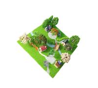 QUXVUIS Il kit modello di paesaggio in miniatura comprende alberi misti e materiali di base che ispirano giochi creativi e scene fantasiose Scenario città in miniatura Alberi misti Regali