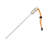 QUXVUIS Keep Diving Pointer Rod Water Noise Maker Sonaglio subacqueo Dive Stick Bottiglia Portatile Sonda Cordino Diver Adulti, Arancia