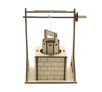 QUXVUIS Kit di scienze costruttive educative Pulley Well che incoraggiano esperienze di apprendimento innovative che promuovono la creatività nei bambini Kit scienze costruttive educative Pulley Well