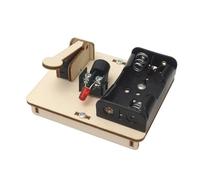 QUXVUIS Kit educativo Telegraph che promuove l'esplorazione pratica della scienza attraverso invenzioni divertenti per bambini, sviluppando un giocattolo scientifico intelligente, regalo di compleanno