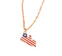 QUXVUIS La collana stile per uomo mostra un Per unico della moda. Ottima idea regalo Collana in acciaio inossidabile per accessori femminili, impero etiope