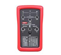 QUXVUIS Lapiz De Detector Voltaje Dc per indicazione della sequenza di fase ABS con batteria con accessorio tester per penna elettrica