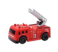 QUXVUIS L'auto segue la linea disegnata, un divertente giocattolo con locomotiva e pennarello per bambini dell'asilo, camion dei pompieri, 19x4.5x13 cm