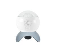 QUXVUIS LED Moon Night Light 5W Colorful Starry Sky Lamp Voice Control Altoparlante Telecomando Proiettore USB Home Bedroom Decor, Tipo 1