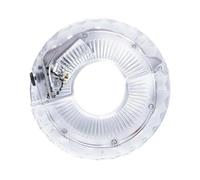 QUXVUIS Luce per Raggi di Bicicletta, Facile da Usare, Luce per Ruota di Bicicletta a LED Ricaricabile Tramite USB con visibilità Notturna a Lunga Durata, luci per Raggi