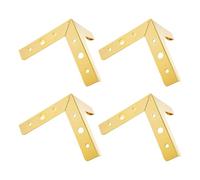 QUXVUIS Materiali dei piedini dei mobili Forte capacità di carico Niente più graffi o rumore Gambe mobili molto eleganti e mai obsolete, Oro 10 cm