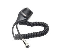 QUXVUIS Microfono da spalla resistente con area di facile pressione del tasto PTT, progettato per un'esperienza di comunicazione comoda e affidabile, microfono da spalla radio, con altoparlante