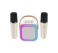 QUXVUIS Microfono wireless e cambiamenti vocali interessanti Altoparlante Bluetooth con microfono per serate divertenti Bluetooth 5.1