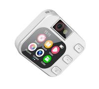 QUXVUIS Mini lettore musicale MP3 con telecamera per assistente di traduzione portatile, screen, può riprodurre canzoni, radio FM in ABS, video.