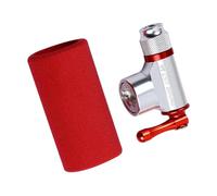 QUXVUIS Mini Pompa per Bicicletta ad Alte Prestazioni, Pompa per gonfiaggio Pneumatici CO2, a Cartuccia, Facile da Usare, con Camera d'Aria per la Riparazione delle Ruote Senza