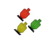 QUXVUIS Mini Target Metal Target Aims Silhouette Range Progettato per la Pratica compatta Offre Una Facile Installazione e Accessori Versatili Ovunque Cortile Adulti All'aperto