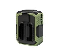 QUXVUIS Mini ventilatore USB portatile con vento potente 3 livelli di velocità regolabili Versatile può essere indossato in Mini ventilatore portatile in ABS, verde