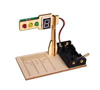 QUXVUIS Modello di semaforo giocattolo che insegna ai bambini liscio senza sbavature Giocattolo modello di lampioni per studenti e adolescenti