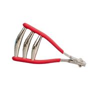 QUXVUIS Morsetto per incordatura da Tennis Strumento di Sicurezza efficiente con Testa Larga Previene Danni Durante i processi di incordatura della Racchetta Racchetta da Tennis, Rosso, 14.2x7.2 cm