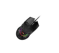 QUXVUIS Mouse RGB cablato con sensore da 6400 DPI, pensato per i giocatori che danno priorità a precisione e prestazioni durante il gioco. Computer per giocatori Mouse Giochi