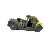 QUXVUIS Ornamenti per acquari con Habitat di grotte e relitti d'auto, Accessori per paesaggi Che incoraggiano l'esplorazione e Il Gioco, Decorazioni per, Auto