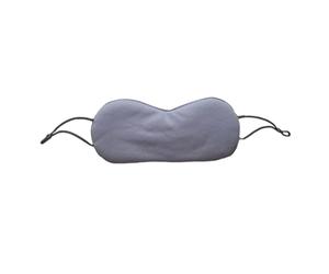 QUXVUIS Per Maschera per gli occhi Sollievo Fatica Occhi Patch Cuscino di copertura traspirante a doppia faccia Benda per gli Strumento per dormire Alleviare le ansie, Grigio/grigio chiaro