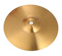 QUXVUIS Piatti per batteria professionali realizzati per musicisti seri che offrono un suono versatile e un crash per batteria jazz. Il piatto è accuratamente lucidato per, Giallo, 6 pollici