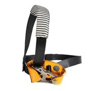 QUXVUIS Piede Ascender Arrampicata su roccia Rigging Speleologia Riser in lega Alpinismo portatile Discesa in corda doppia Sicurezza Hardware di sopravvivenza, Oro giusto