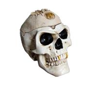 QUXVUIS Posacenere con teschio in resina Giocattoli per l'apprendimento e l'istruzione di Natale per interni