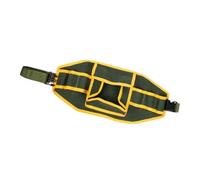 QUXVUIS Pratica borsa portautensili, cintura portautensili per elettricisti, resistente, regolabile in, facile da trasportare, organizer per utensili per professionisti impegnati, cintura