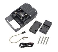 QUXVUIS Rimani connesso Supporto per telefono cellulare per manubrio moto Prestazioni stabili Supporto per manubrio moto robusto e durevole