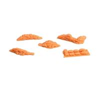 QUXVUIS Scenario in miniatura con modello di sacchi di sabbia, modello architettura con dettagli, set sacchi sabbia in resina Per scala 1/72. Il pacchetto include cinque bunker