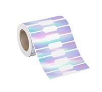 QUXVUIS Segnaprezzi per gioielli scritti a mano Adesivi Prezzi personalizzati per anelli Collane Offerta semplice e professionale Ampia quantità per, Colorato, 6x1.2 cm