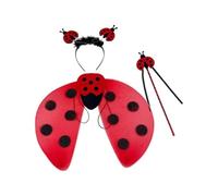 QUXVUIS Set di costumi con di animale, accessorio,coccinella,Set da 3 pezzi