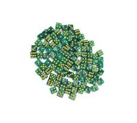 QUXVUIS Set di dadi D6 a sei facce, gioco da tavolo, insegnamento della matematica e divertimento al casinò. Il set è la soluzione per far continuare i giochi e le attività.