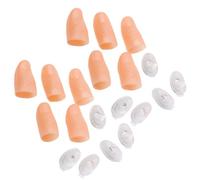 QUXVUIS Set di dita luminose per evocazione, giocattolo con effetto luminoso, blu e altri colori di luci, giocattolo per bambini, giocattoli divertenti, cosplay, colore