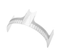 QUXVUIS Set di righelli per sopracciglia Righelli per timbratura sopracciglia EyeBrow Stencil di precisione per professionisti e principianti