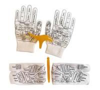 QUXVUIS Set di strumenti per massaggio con calzini e guanti per riflessologia, progettato per massimizzare i benefici per la salute durante l'uso di tecniche di digitopressione.