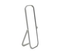 QUXVUIS Specchio da toeletta per bambole in miniatura, splendido specchio a , regalo che aggiunge fascino alle case delle bambole. Il mini-toeletta è , bianco , 8.6 centimetri