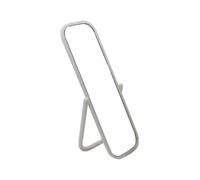 QUXVUIS Specchio da toeletta per bambole in miniatura, splendido specchio a , regalo che aggiunge fascino alle case delle bambole. Il mini-toeletta è , bianco , 13.1 cm