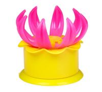 QUXVUIS Stampo per panini ripieni Stampo riutilizzabile Creatore fatto in casa Ristoranti Strumento per modellare le mani Cuoco domestico Articoli per la cucina Gadget, Giallo Grande