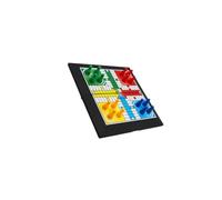 QUXVUIS Stoccaggio pieghevole flessibile Ludo Gioco da viaggio Scacchi volanti per un facile trasporto e divertenti attività familiari ovunque Scacchi da viaggio Strategia di gioco tradizionale