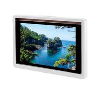 QUXVUIS Supporto da parete per cellulare impermeabile e durevole, per attività di intrattenimento sotto la doccia, può essere incollato al muro senza lasciare tracce, custodia