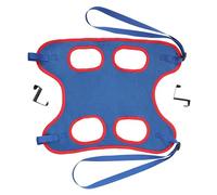QUXVUIS Supporto per cani da appendere, per cani, amaca per la toelettatura, facile da usare, comoda e sicura, accessorio per il bagno e il lavaggio dei gatti domestici, Blu, M
