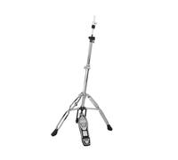 QUXVUIS Supporto per hi-hat per batteria con altezza regolabile, adatto sia ai batteristi principianti che a quelli professionisti. L'altezza del supporto per hi-hat può essere