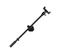 QUXVUIS Supporto per microfono rotante, bracci trasversali, registrazione, canto, trasmissione in diretta e attività di ripresa fotografica, supporto per, Per telefono, Lunghezza 55 cm