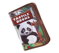 QUXVUIS Sviluppo sensoriale degli animali per bambini Libri morbidi e spiegazzati Incoraggiano le capacità cognitive attraverso storie e tessuti coinvolgenti Il libro illustrato